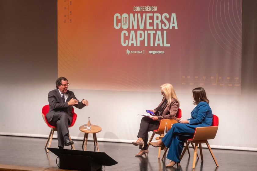 Manuel Castro Almeida na conferência dos 10 anos da Conversa Capital