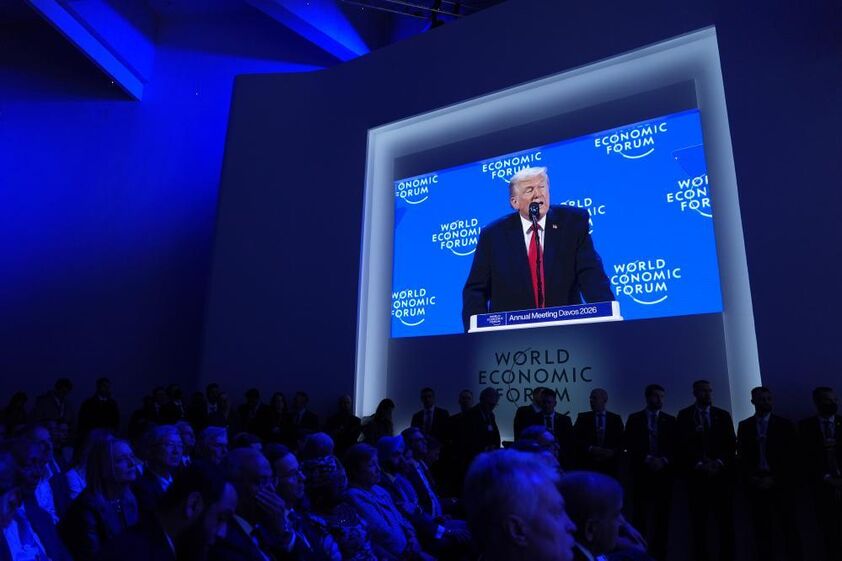 Trump discursa no Fórum Económico Mundial em Davos 2026