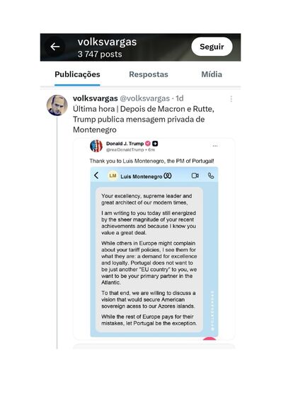 Luís Montenegro, primeiro-ministro de Portugal