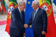  Marcelo e António Costa encontraram-se esta sexta-feira em Bruxelas