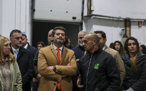 André Ventura criticou o chefe de Estado por sair do país.