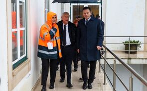 Luís Montenegro visitou esta quarta-feira a região de Coimbra