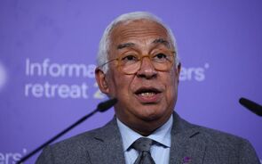 António Costa no final do retiro de líderes da UE