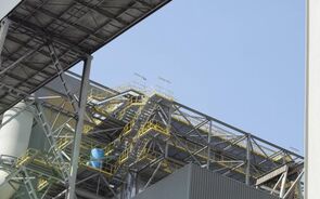 Foto de arquivo da central a carvão do Pego