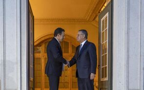 Seguro e Montenegro reúnem-se no Palácio de Queluz, em Sintra