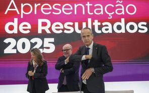 Miguel Maya na apresentação de resultados anuais do banco referentes a 2025. 