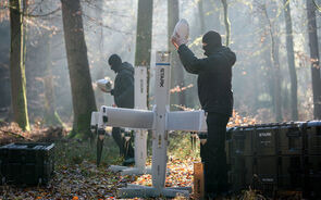 Drones kamikaze da startup alemã Stark.