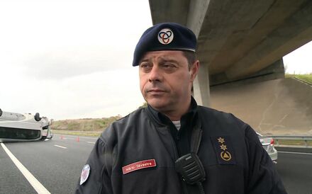 Mário Silvestre, comandante nacional da Proteção Civil