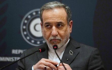 Abbas Araghchi, ministro dos Negócios Estrangeiros do Irão