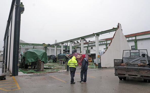 Receita fiscal foi 'afetada pelo efeito das tempestades do final de janeiro e início de fevereiro', diz Ministério das Finanças.