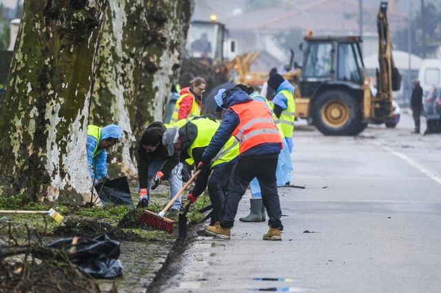 Proteção Civil com quase 12 mil ocorrências devido ao mau tempo, 1.327 nas últimas 24 horas 