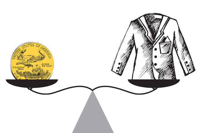 Os 31 gramas que lhe compram um fato decente