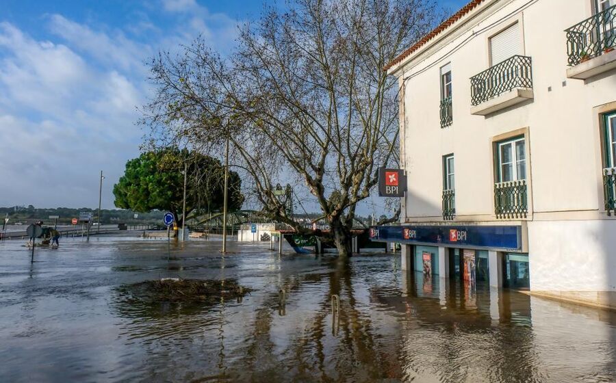 Efeitos da passagem da depressão Leonardo