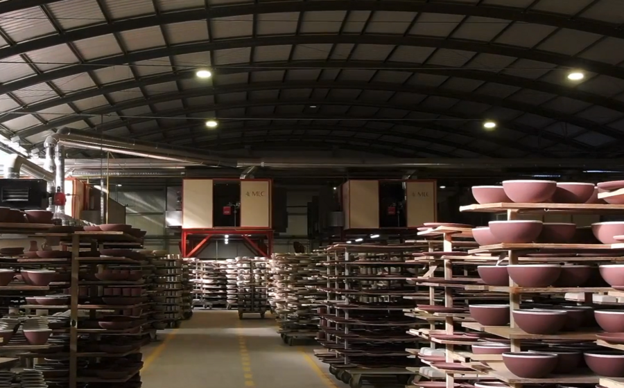 Indústria da cerâmica