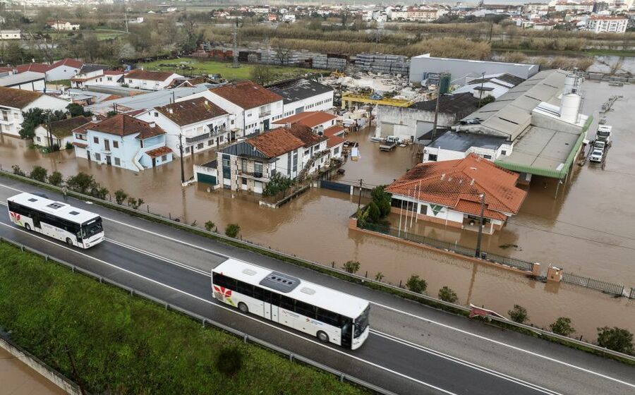 Tempestade Kristin afetou gravemente a região de Leiria. 
