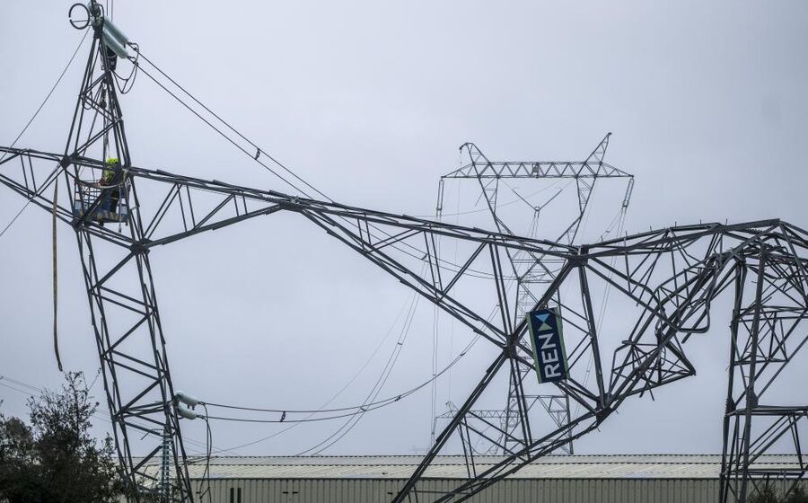 Efeitos do mau tempo em Leiria