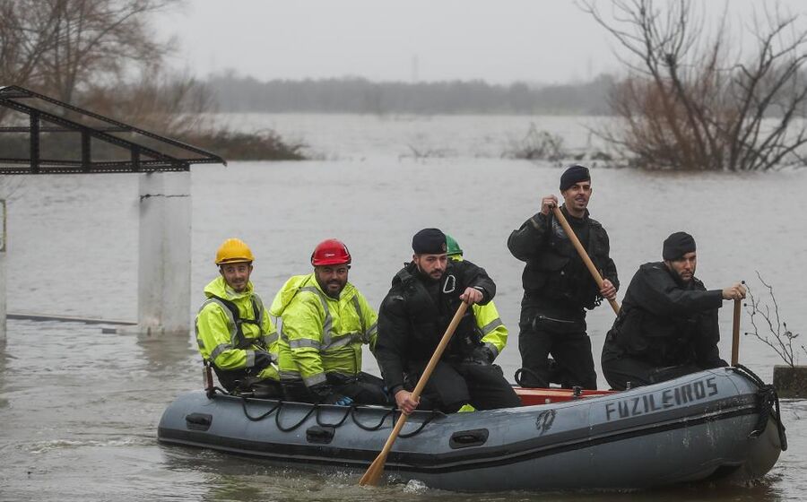 Cheias no Rio Mondego