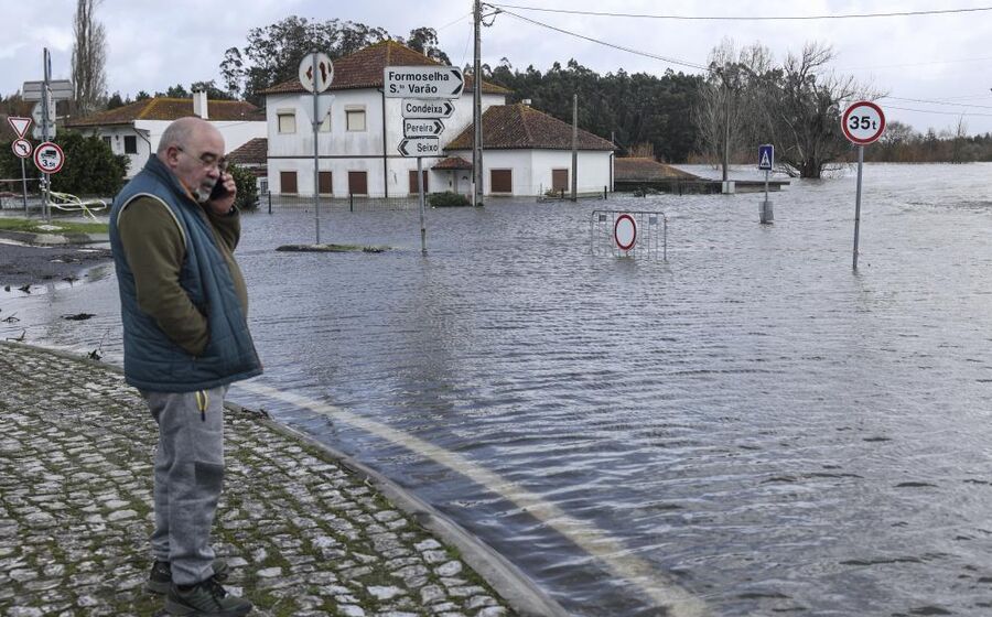 Montemor-o-Velho após os efeitos do mau tempo