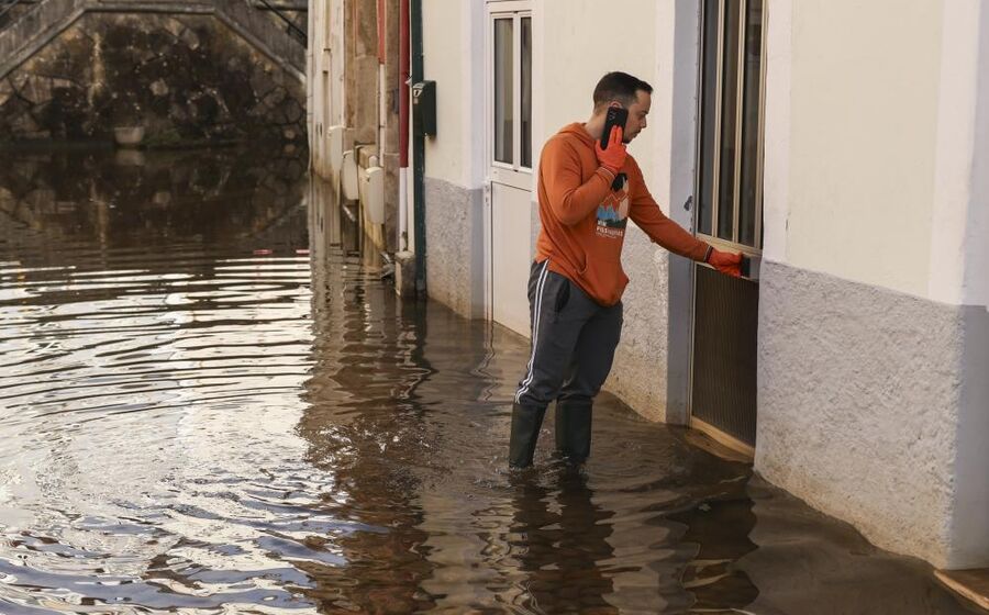 Região de Coimbra foi das mais afetadas pelas chuvas intensas que afetaram Portugal