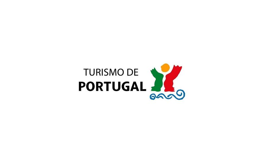 Logótipo do Turismo de Portugal, promovendo o país como destino turístico