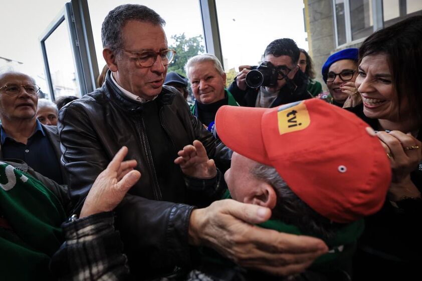 António José Seguro esteve este domingo na Guarda,