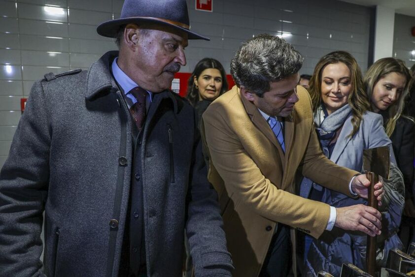 André Ventura fez campanha em Braga