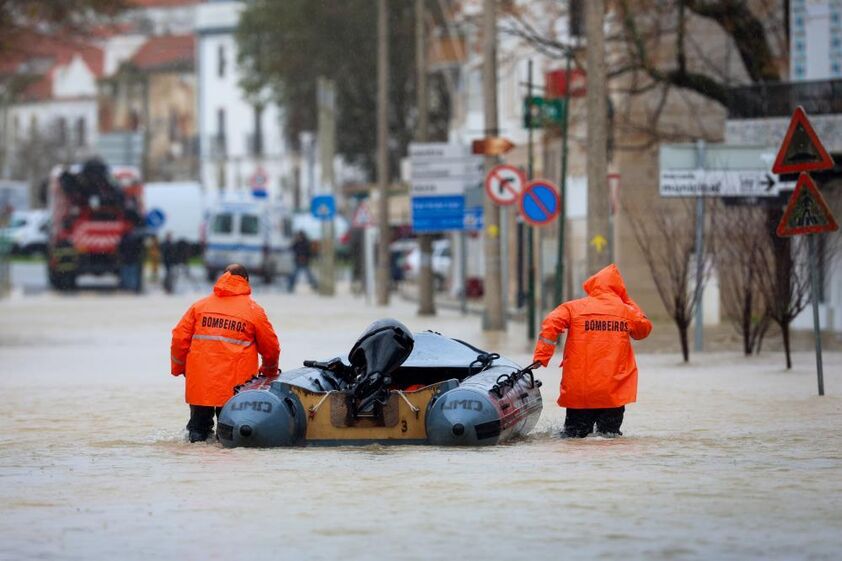 Efeitos do mau tempo em Portugal