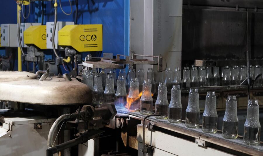 Fábrica da BA Glass em Leiria.