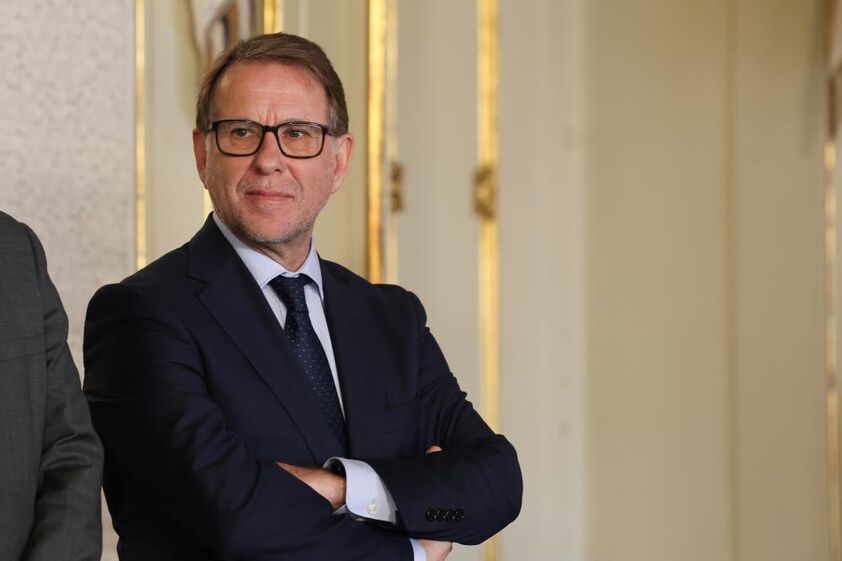 Luís Neves na tomada de posse como ministro da Administração Interna