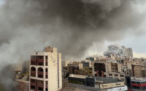 Os EUA e Israel atacaram a capital iraniana, Teerão, a 28 de fevereiro.