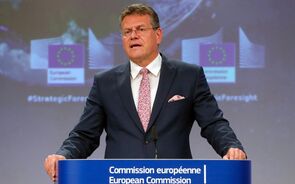 Maros Sefcovic, comissário europeu para o Comércio