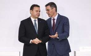Luís Montenegro e Pedro Sánchez