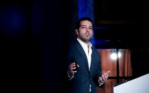 Manuel Mota, vice-presidente da Mota-Engil, no 'capital markets day' da construtora.