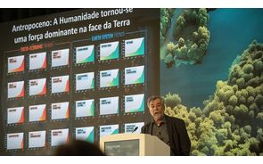 O cientista brasileiro Paulo Artaxo transportou a plateia para um “cenário crítico”