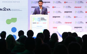 Pedro Brito, Associate Dean da Nova SBE e CEO da Nova SBE Executive Education , na apresentação do lançamento da quarta edição do Prémio Nacional de Inovação. 