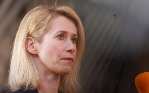 Kajas Kallas, chefe da diplomacia europeia