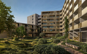 Empreendimento Yuno, com 241 apartamentos, que vai nascer na zona universitária da Asprela.