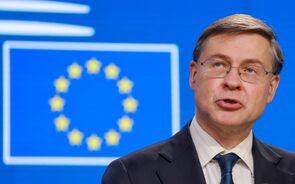 Comissário Europeu para a Economia e Produtividade, Valdis Dombrovskis.