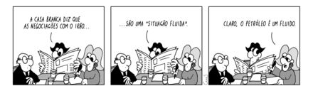 Casa Branca considera negociações com o Irão uma 'situação fluida', tal como o petróleo