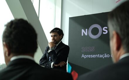 Miguel Almeida é CEO da Nos, que divulgou na segunda-feira as contas do primeiro trimestre.
