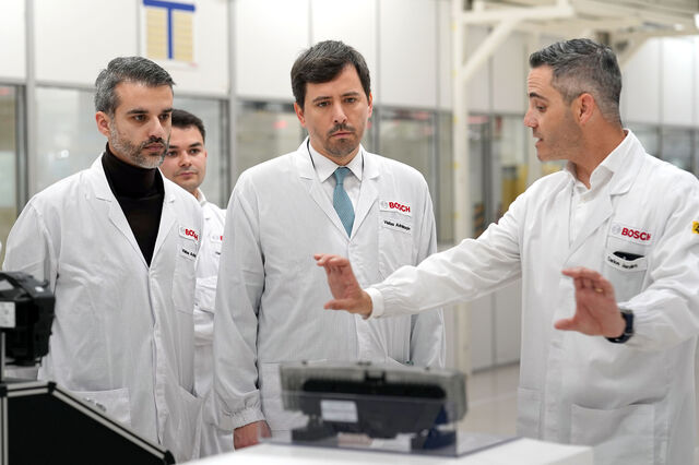 Produção da Bosch em Braga atinge 25 milhões de peças por ano com Jardim a liderar 3.500 trabalhadores