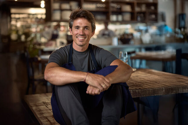 Nino Redruello trocou a pistola pelo avental