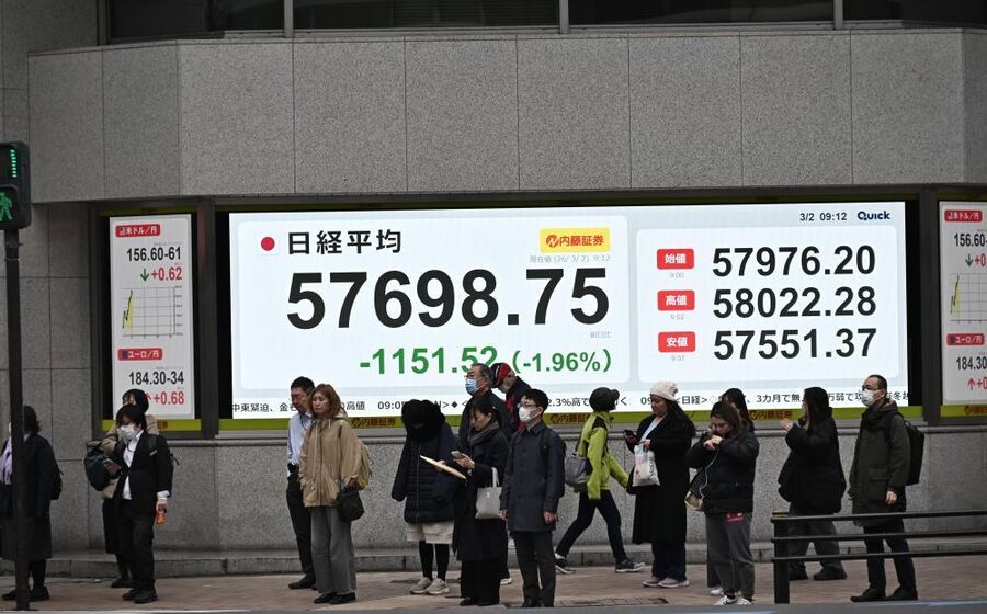 As primeiras reações aos ataques do fim de semana fizeram-se sentir nos mercados asiáticos.