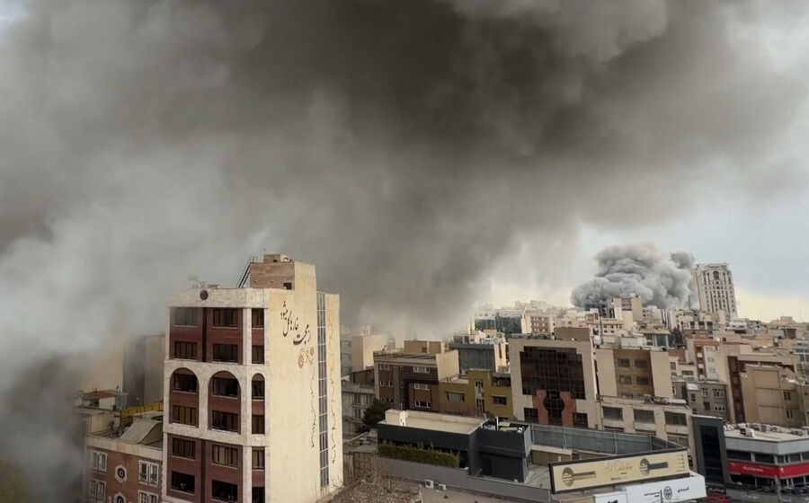 Os EUA e Israel atacaram a capital iraniana, Teerão, a 28 de fevereiro.