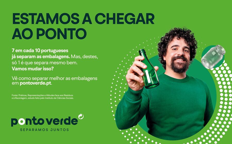 Reciclagem: 7 em cada 10 portugueses já separam as embalagens