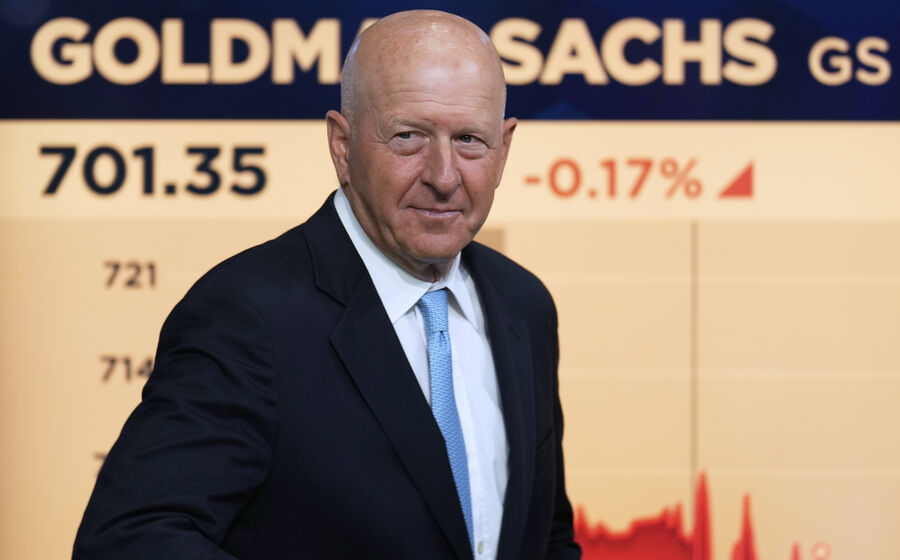 David Solomon é o CEO do Goldman Sachs.