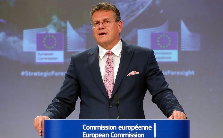 Maros Sefcovic, comissário europeu para o Comércio