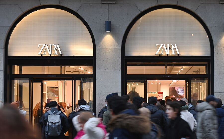 A Inditex fechou o exercício fiscal de 2025 com 5.460 lojas em todo o mundo.