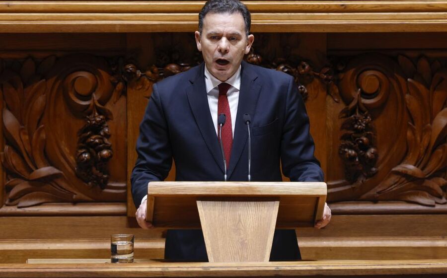 Luís Montenegro esteve esta quarta-feira no debate quinzenal no Parlamento.