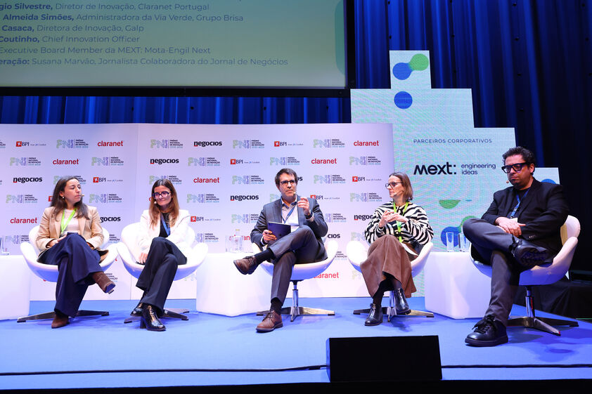 O debate sobre Produtividade e tecnologia, o salto que falta à economia portuguesa, contou com a participação de João Falcão, Marlos Henrique da Silva,  Philomène Dias, Fábio Gomes, e Pedro Coelho.